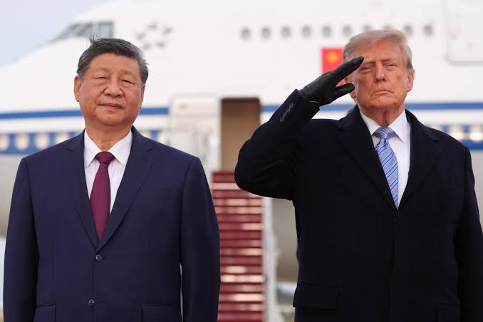 Trump offers warm welcome as China's Xi arrives for US visit.