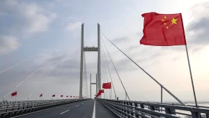 North Korea and China open new bridge after 12-year delay.