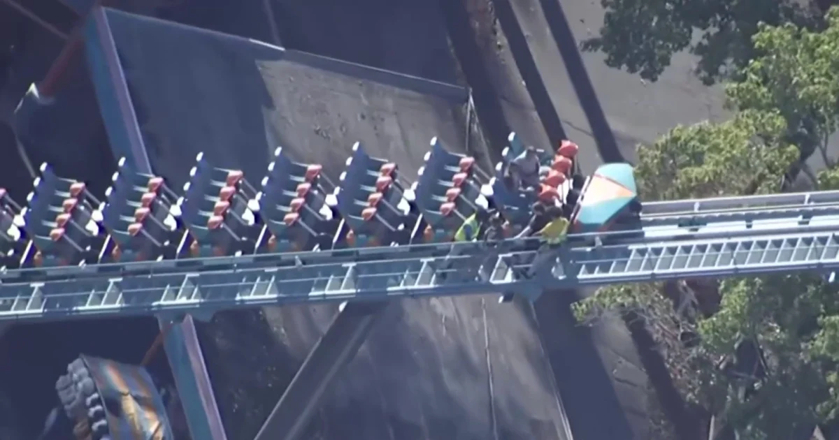 Horrified witnesses recount fatal rollercoaster incident at Six Flags.