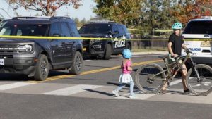 Three children and teacher killed in US primary school shooting.