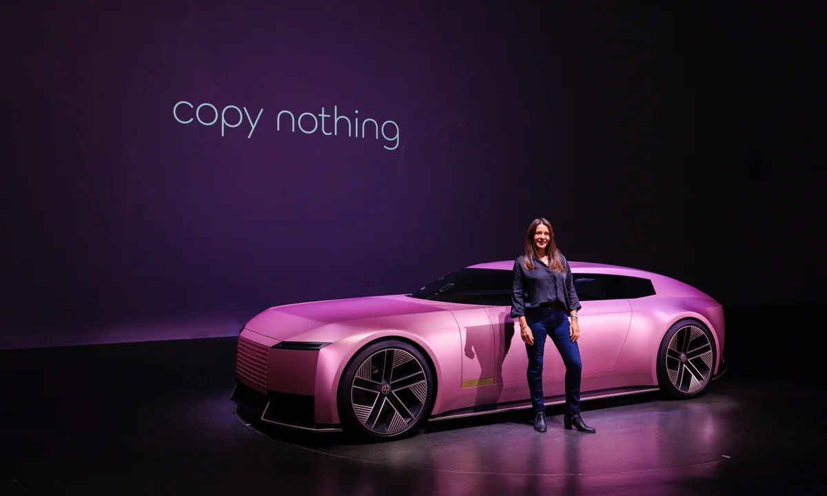 Jaguar unveils new electric car after 'woke' ridicule.