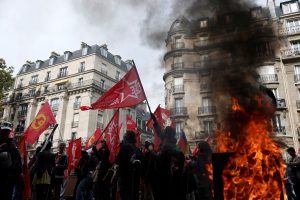 France faces day of cost-of-living protests.