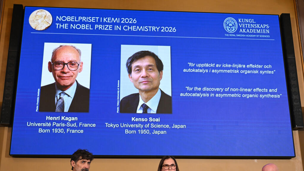 French-Japanese duo wins chemistry Nobel for solving molecular ‘mystery’.