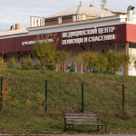 A view of the Medical Assistance and Rescue Centre, an infectious diseases hospital, in the town of Shelekhov in the Irkutsk region of Siberia, Russia on October 5, 2026.