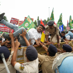 'Cockroach' group leaders among hundreds detained in Delhi protest.