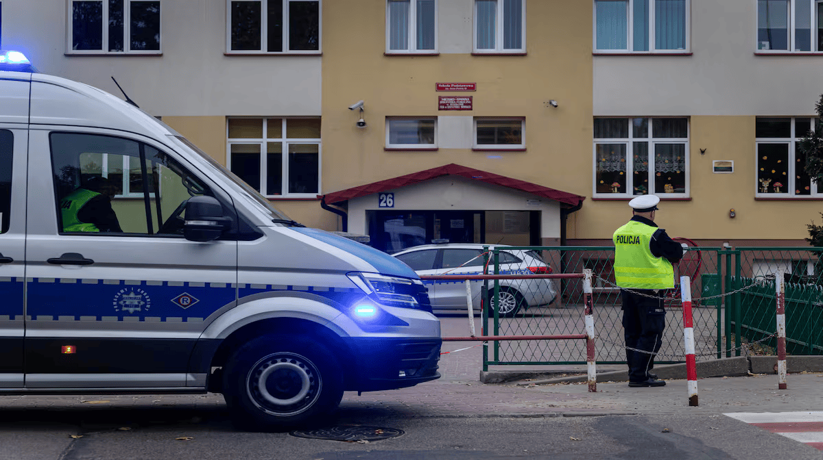 Poland deploys over 20,000 police to schools after spate of stabbing attacks.